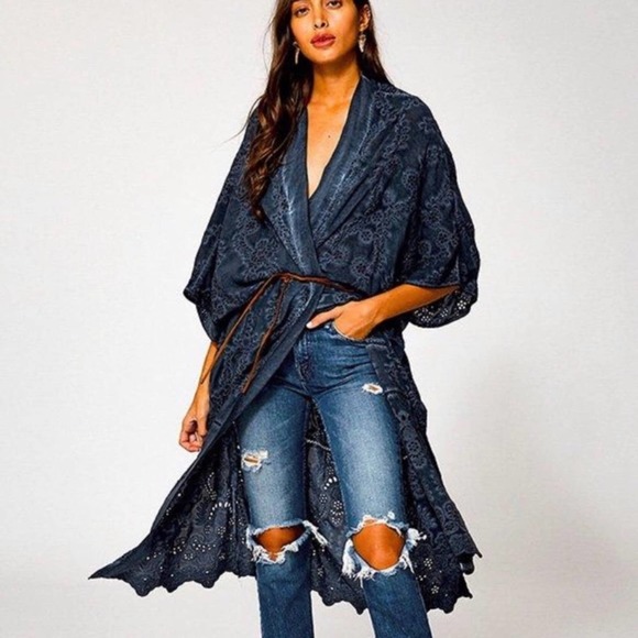 Young Fabulous & Broke Sweaters - Young Fabulous & Broke Keiko Kimono